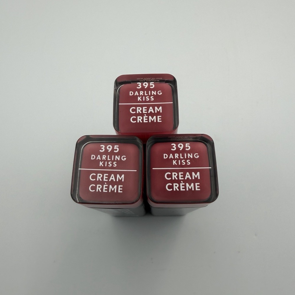 (3) Covergirl Exhibitionist Crème Cream Lipstick 395 DARLING KISS